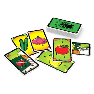 بازی فکری رومیزی سالاد سوسکی نهالک بازی کارتی سرعتی رقابتی خنده دار خانوادگی مناسب 2 تا 6 نفر