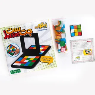 محتوا بازی رومیزی جت ست زینگو دو نفره