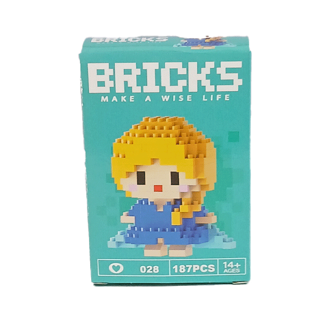لگو بریکس پرنسس السا Bricks | ساختنی پیکسلی سهبعدی