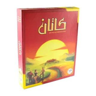 بازی رومیزی فکری کاتان Catan دراگون بردگیم استراتژیک تجارت و ساخت و ساز مناسب برای 3 و 4 نفر