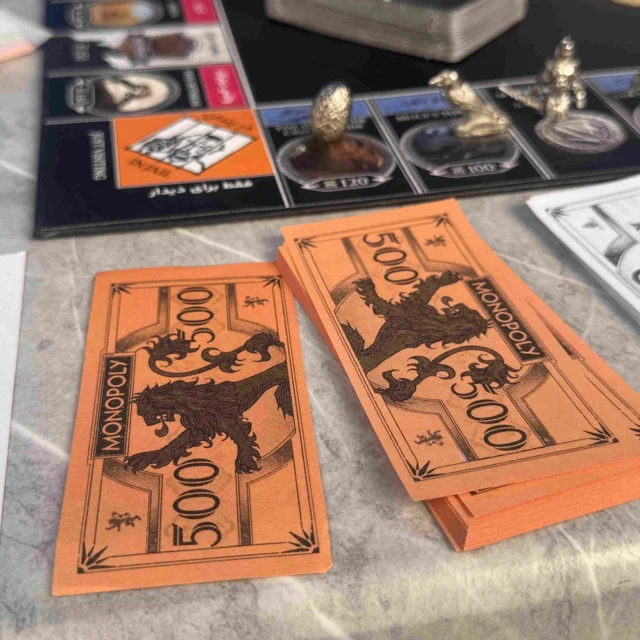 بازی مونوپولی تاج و تخت (Game of Thrones) فکرآوران | نسخه کلکسیونی مناسب 2 تا 6 نفر