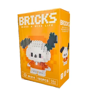 لگو  بریکس پوچاکو Bricks  | فیگور Pochacco  ساختنی پیکسلی سه‌بعدی