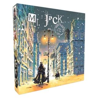 بازی فکری رومیزی آقای جک نسخه نیویورک Mr. Jack in New York مانترا | استراتژی مناسب دو نفر