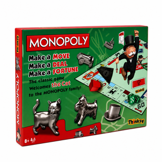 بازی رومیزی مونوپولی monopoly تینکسی بردگیم اقتصادی رقابتی خانوادگی مناسب برای ۲ تا ۶ نفر