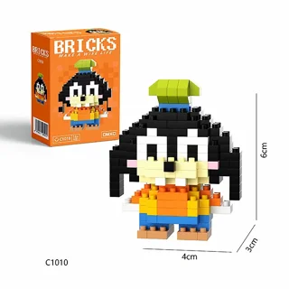 لگو بریکس گوفی Bricks | فیگور ساختنی Goofy C1010