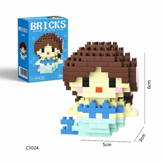 لگو بریکس پری دریایی Bricks | فیگور ساختنی Mermaid C1024