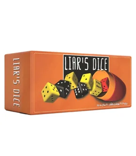 بازی تاس‌های دروغگو (Liars Dice) چارپایه | بازی بلوف هیجانی دورهمی 2 تا 6 نفره