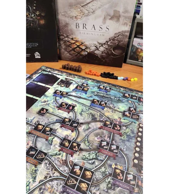 بازی فکری رومیزی برس بیرمنگام (Brass Birmingham)