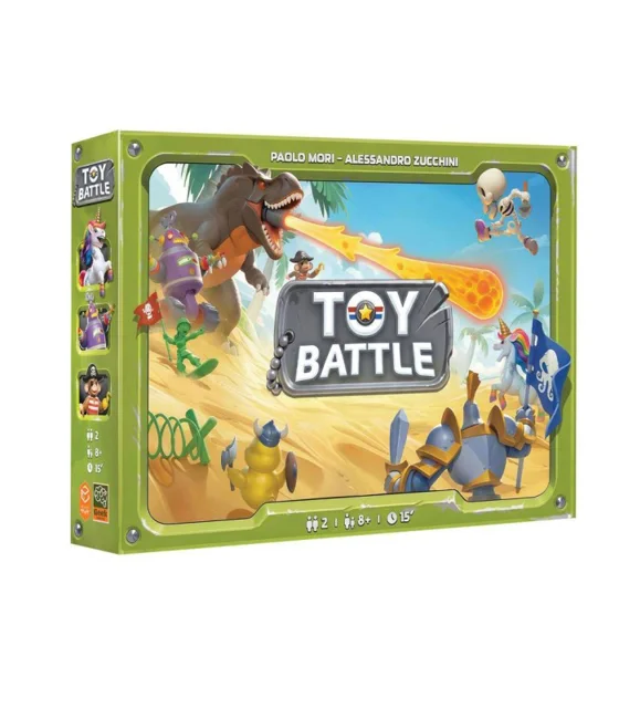 بازی فکری نبرد اسباب‌ بازی‌ ها Toy Battle چارپایه توی بتل بازی استراتژیک دو نفره