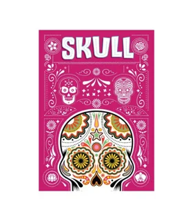 بازی فکری کارتی اسکال SKULL آلفا | بازی خانوادگی بلف زنی جذاب برای ۳ تا ۷ نفر