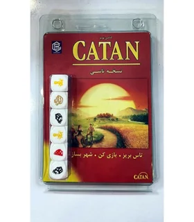 بازی فکری رو میزی مهاجران کاتان نسخه تاسی Catan Dice Game گیم باکسز بازی استرتژیک مناسب 1 تا 4 نفر