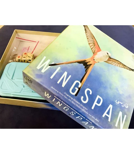بازی فکری وینگسپن (Wingspan) هزارتو بازی کارتی رومیزی استراتژیک مناسب 1 تا 5 نفر