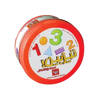 بازی کارتی فکری تیزبین اعداد و اشکال بازیتا افزایش دقت دیداری و سرعت عمل مناسب برای ۲ تا ۸ نفر