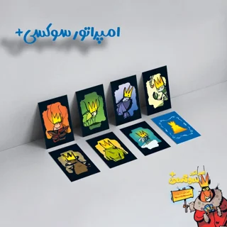بازی کارتی امپراتور سوسکی+ تاس بستنی بازی بلوف زنی مناسب برای ۲ تا ۶ نفر