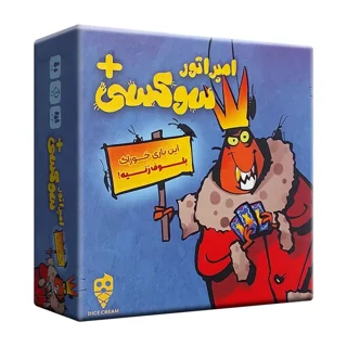 بازی کارتی امپراتور سوسکی+ تاس بستنی بازی بلوف زنی مناسب برای ۲ تا ۶ نفر