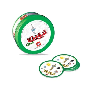 بازی کارتی فکری تیزبین ایران بازیتا افزایش دقت دیداری و سرعت عمل مناسب برای ۲ تا ۸ نفر
