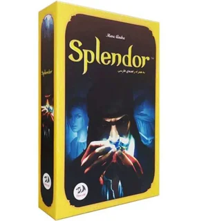 بازی فکری اسپلندور Splendor دراگون | بازی استراتژیک تجارت جواهرات برای 2 تا 4 نفر