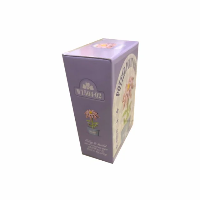 گل گلدانی ساختنی لگویی W1504-02
