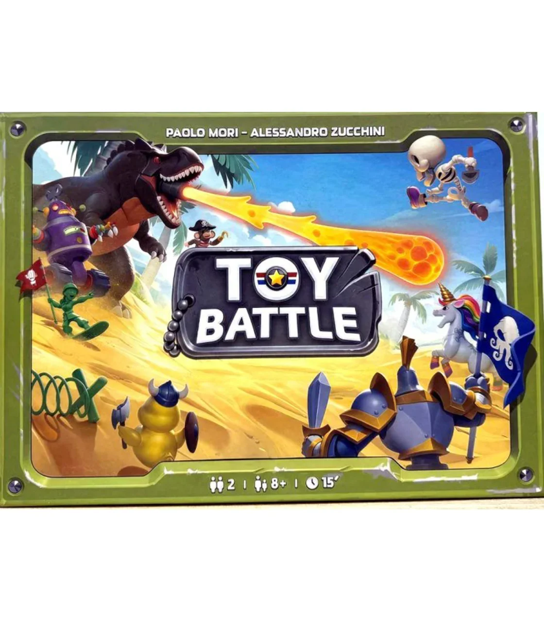 بازی نبرد اسباببازیها Toy Battle | توی بتل بردگیم دونفره استراتژیک و هیجانانگیز