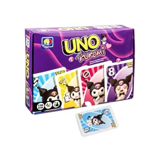 بازی کارتی اونو مدل کرومی بردیا UNO Kuromi بازی خانوادگی مناسب برای 2 تا 10 نفره